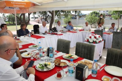 Emniyet Müdürü Aslan, gazetecilerle bir araya geldi