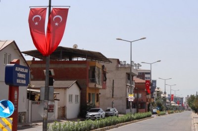 Nazilli, şanlı Türk bayrakları ile donatıldı