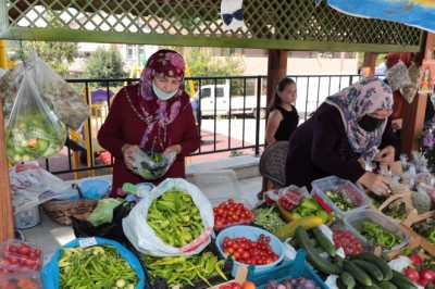 Bu pazarda vatandaşlar ürettikleri ürünleri satacak