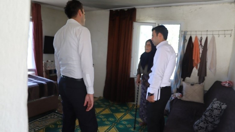 Yaşlı ve hastalar yalnız bırakılmıyor