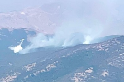 2 helikopter ve 1 uçağın müdahale ettiği Tunceli’deki orman yangınının yüzde 95’i söndürüldü