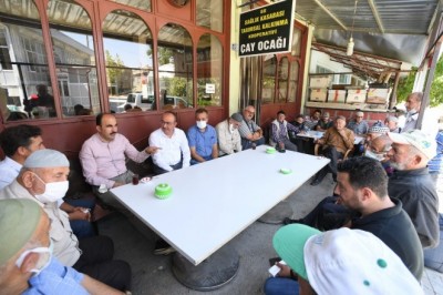 Başkan Altay ve Başkan Kavuş, Meram’ın üç mahallesinde vatandaşlarla buluştu