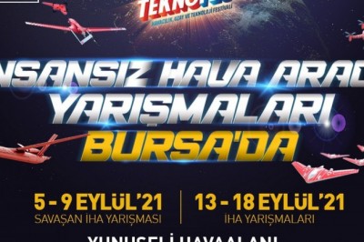 TEKNOFEST 2021 İHA yarışları Bursa'da yapılacak