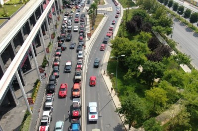 30 Ağustos Zafer Bayramı'nda 99 klasik araçla konvoy şöleni