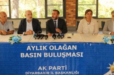 AK Parti Diyarbakır İl Başkanı Aydın: “Millet ittifakının yaptığı Kürtleri aşağılamaktır”