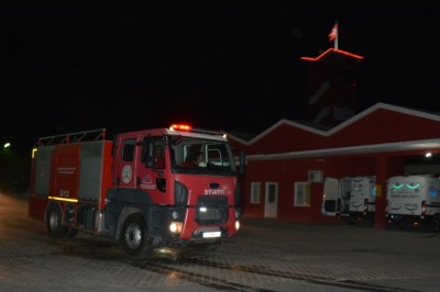 Mersin’den Tunceli’deki yangınla mücadeleye destek