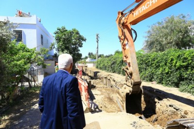 Bodrum kanalizasyon hattının yüzde 50’si tamamlandı