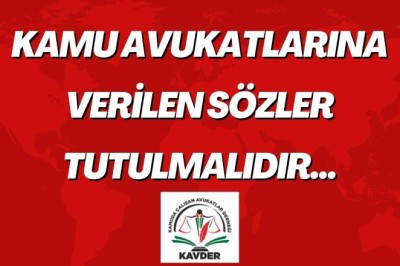 Kamu Avukatlarının Beklentileri Sosyal Medyanın Gündeminde